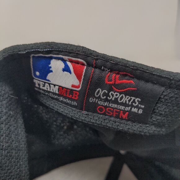 Team MLB Men's Arizona Diamondbacks Strapback Hat Black OSFM Embroidered Logo - Picture 12 of 12